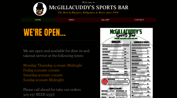 mcgillacuddys.com