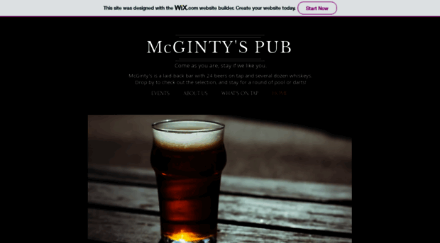 mcgintysbar.com