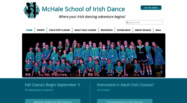 mchaleirishdance.net