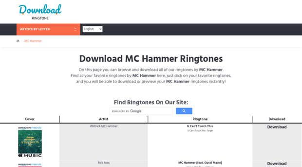 mchammer.download-ringtone.com