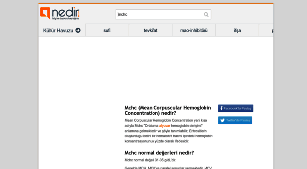 mchc.nedir.com