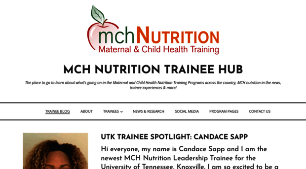 mchnutritiontrainees.com