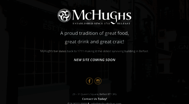 mchughsbar.com