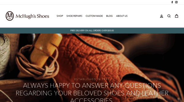 mchughsshoes.com.au