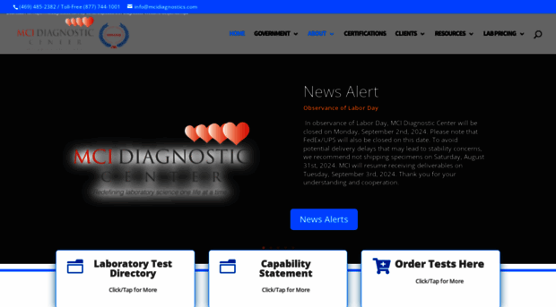 mcidiagnostics.com