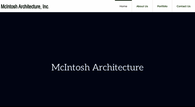 mcintosharchitecture.com