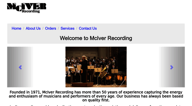 mciverrecording.com