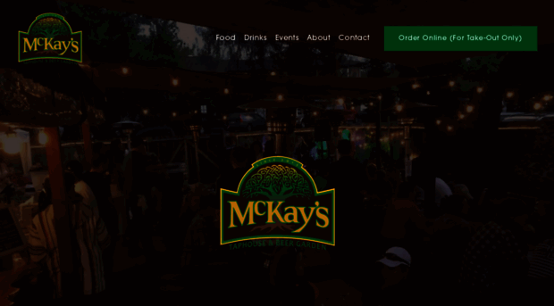 mckaysbeergarden.com