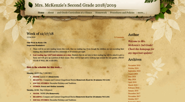 mckenzie2ndgrade.weebly.com