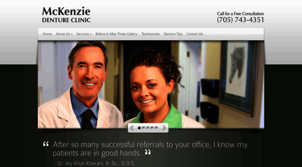 mckenziedentureclinic.com