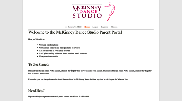 mckinneydancestudio.studioware-online.com