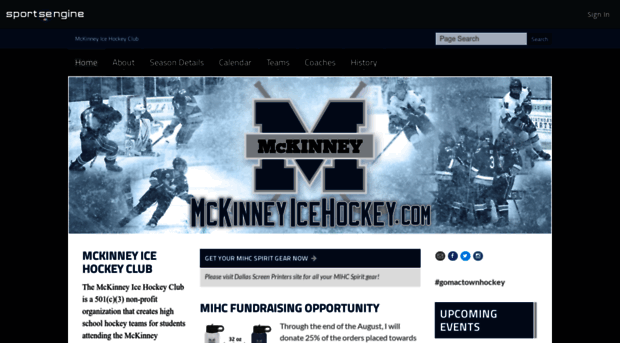 mckinneyicehockey.com