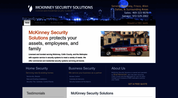 mckinneysecuritysol.com