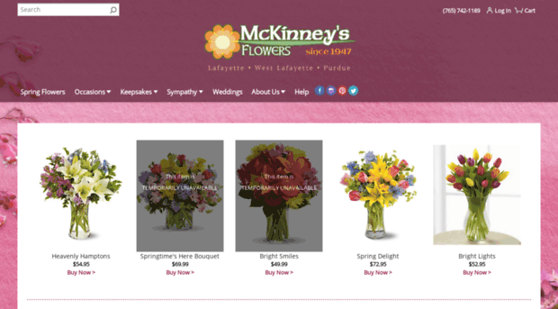 mckinneysflowers.com