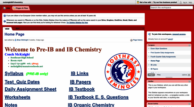 mcknight907chemistry.pbworks.com