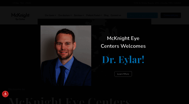 mcknighteyecenters.com