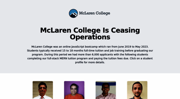 mclarencollege.com