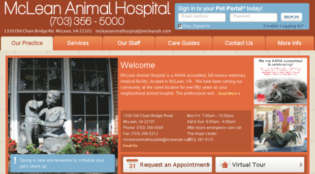 mcleananimalhospital.vetstreet.com