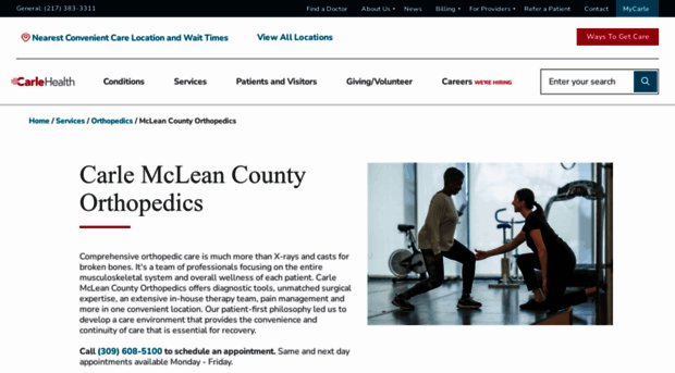mcleancountyortho.com