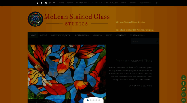 mcleanstainedglass.com