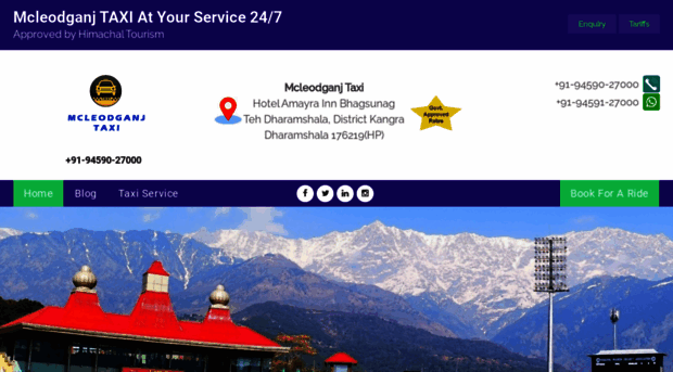 mcleodganjtaxi.com