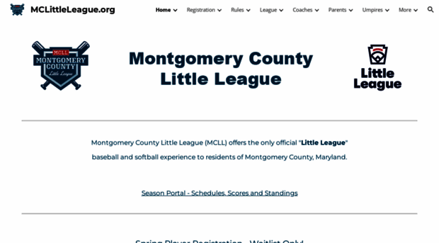 mclittleleague.org