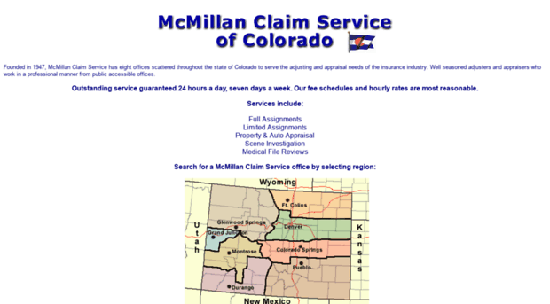 mcmillanclaimservice.com