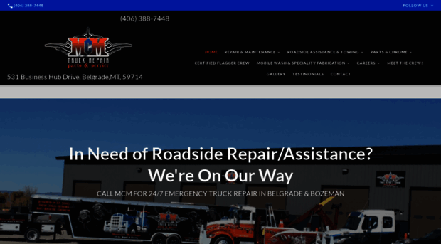 mcmtruckrepair.com