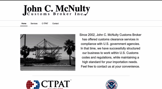 mcnultycustomsbroker.com