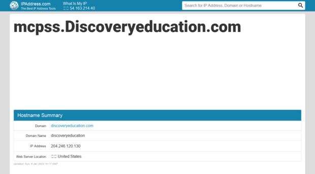 mcpss.discoveryeducation.com.ipaddress.com