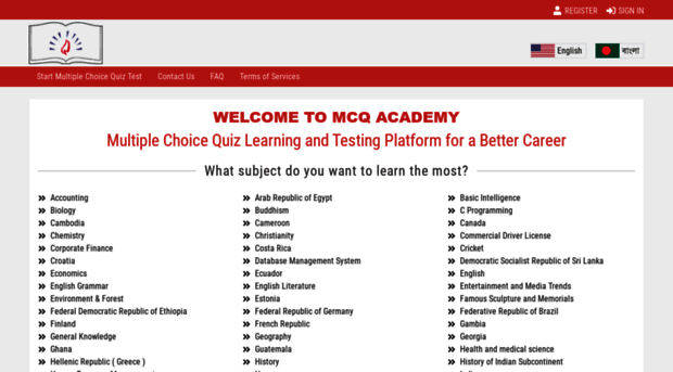 mcqacademy.com