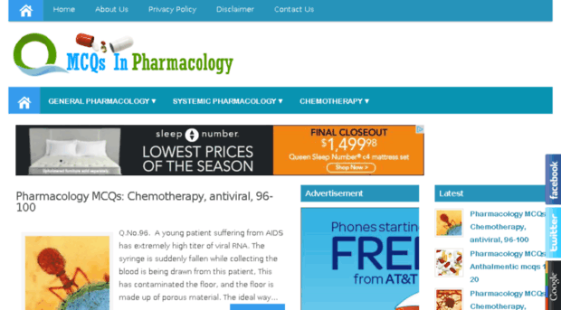 mcqsinpharmacology.com