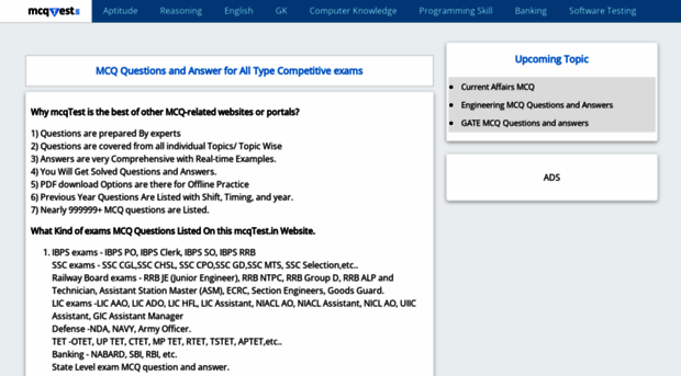 mcqtest.in