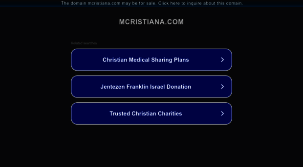 mcristiana.com