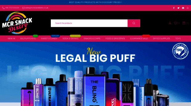 mcrsnackdistro.co.uk