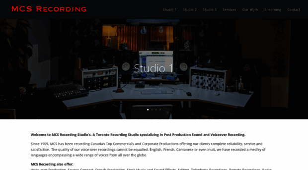 mcsrecording.com