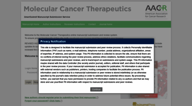 mct.msubmit.net - Molecular Cancer Therapeutics - Mct Msubmit