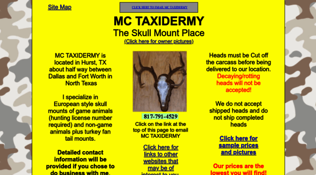 mctaxidermy.com