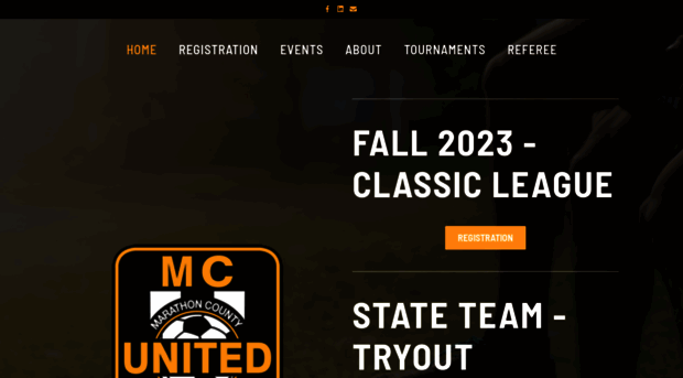 mcunitedsoccer.org