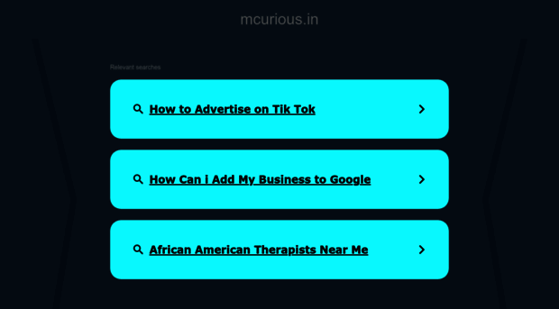 mcurious.in