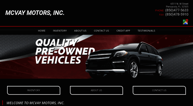 mcvaymotors.com