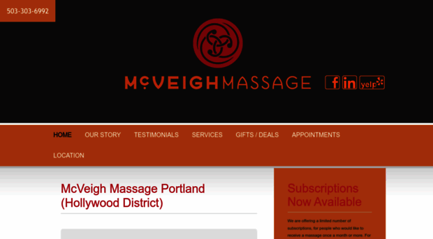 mcveighmassage.com