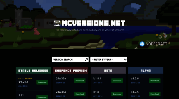 mcversions.net