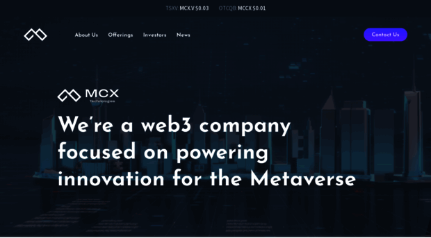 mcxtechnologies.io