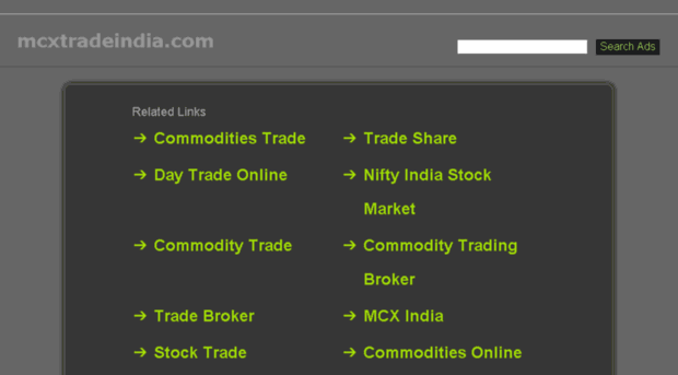 mcxtradeindia.com