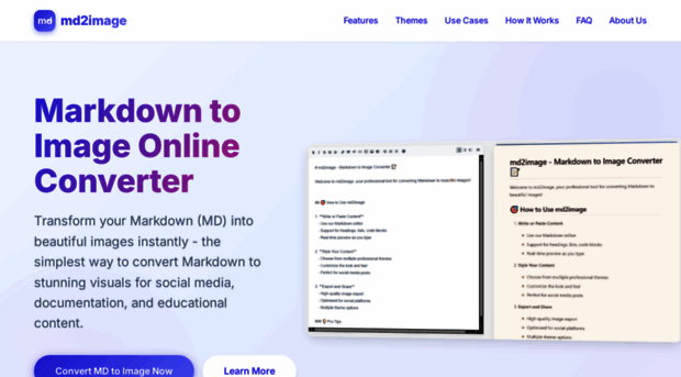 md2image.com