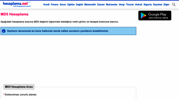md5.hesaplama.net