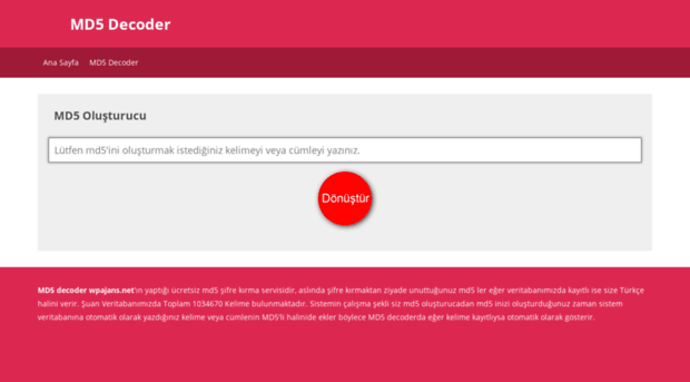 md5.wpajans.net