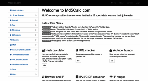 md5calc.com