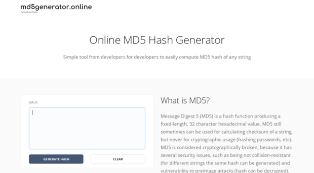 md5generator.online